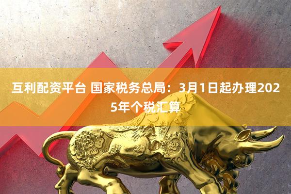 互利配资平台 国家税务总局：3月1日起办理2025年个税汇算